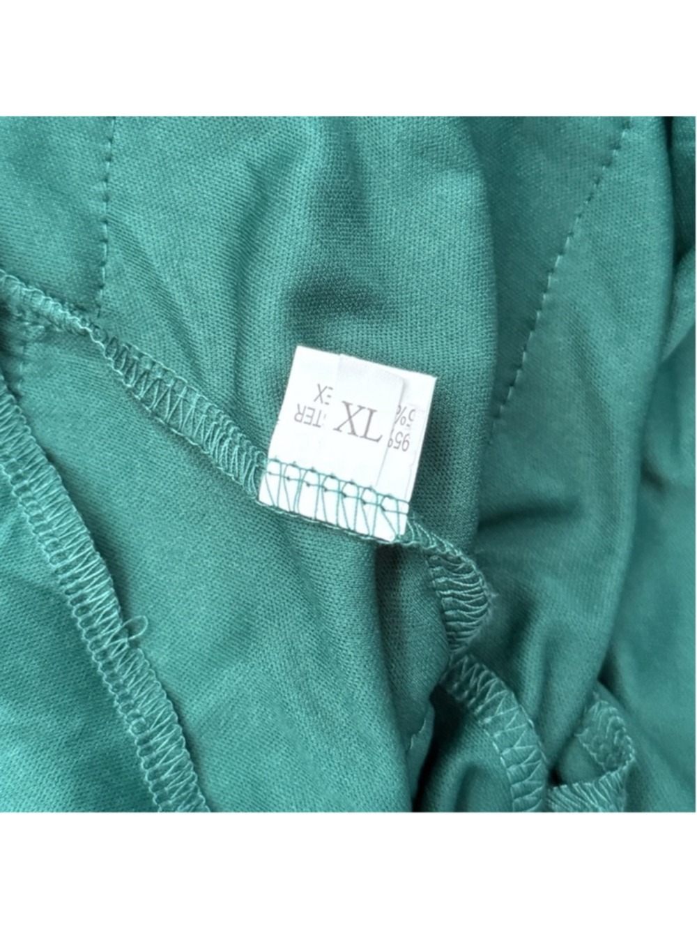 Women's Green Fringe Flapper Gatsby Art Deco Dress XL - Picture 4 of 4
